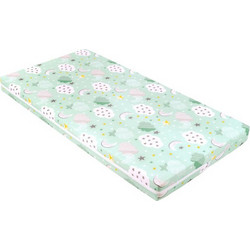 KikkaBoo Fantasia Plus 60x120x6m Clouds Mint
