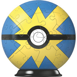 Παιδικό Puzzle Ravensburger 3D Pokemon Pokeballs Quick Ball 55 Κομμάτια