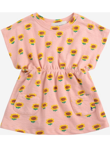 Bobo Choses Φόρεμα Sunflower Allover Baby