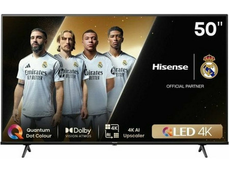 Hisense 50E7NQ Smart Τηλεόραση 50" 4K UHD QLED HDR (2024)