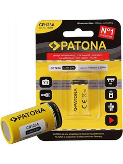 Patona Rechargeable CR123A 700mAh 1τμχ