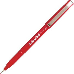 Στυλό Artline 200 Fine 0.4 Red