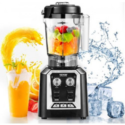 VEVOR Επαγγελματικός Μπλέντερ Πάγκου 68 oz για Smoothies & Shakes TSSBJ20L1400WO5FOV2