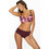 Marko Bikini Set με Ενίσχυση Ψηλόμεσο Μπορντό M-613