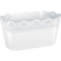 PROSPERPLAST Lace DLAC285 Ζαρντινιέρα 2,5lt - O13,5x28,5Ycm