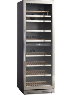 THINKCOOL SV 124 Χ PR ΣΥΝΤΗΡΗΤΗΣ ΚΡΑΣΙΩΝ ΔΙΖΩΝΙΚΟΣ ΧΩΡΗΤΙΚΟΤΗΤΑ 126 ΦΙΑΛΕΣ 8 ΞΥΛΙΝΑ ΡΑΦΙΑ ΧΡΩΜΑ INOX