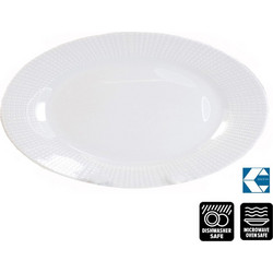 Πιατέλα απο Πορσελάνη Λευκή Acropolis 35cm Galifas 7908316 - Galifas