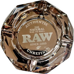 RAW The Dark Side Thick Ashtray Crystal