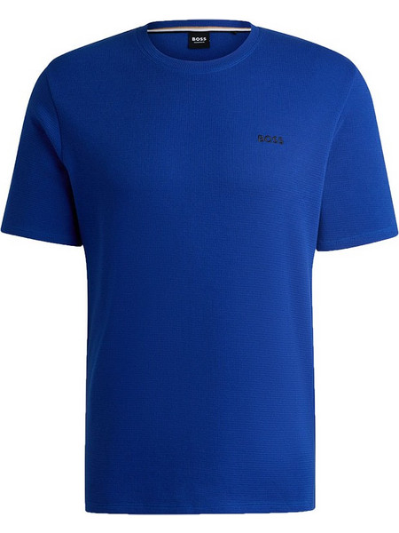Ανδρικό Waffle T-Shirt BOSS 50535891-430 Μπλε Ρουά