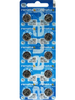 Renata 381/SR55/LR55/191/LR1120/G8/AG8 1τμχ