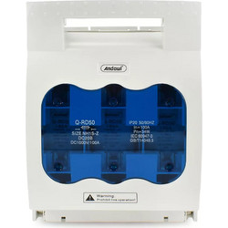 Διακόπτης Απομόνωσης Κυκλώματος 100A DC1000V DC20B Andowl Q-RD50 - Λευκό