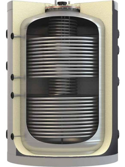 Sieline COS 200lt Δοχείο Αδρανείας Buffer Χωρίς Εναλλάκτη Μονης Ενέργειας