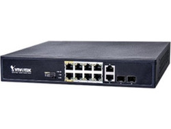 Vivotek AW-FGT-100D-120 Unmanaged L2 Switch με 8 Θύρες Ethernet 1000Mbps και 2 SFP θύρες