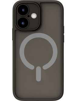 ObaStyle Semiclear Ματ Θήκη MagSafe για iPhone 16 - Μαύρο