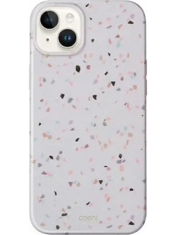 Uniq Coehl Terrazzo Back Cover Sandstone (iPhone 14 Plus)