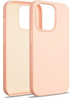 Beline Etui Silicone iPhone 15 Pro 6,1''rozowo-zloty/rose gold