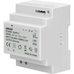 1649 ΤΡΟΦΟΔΟΤΙΚΟ ΡΑΓΑΣ 24VDC/4A ORNO | REDPOINT | 28467