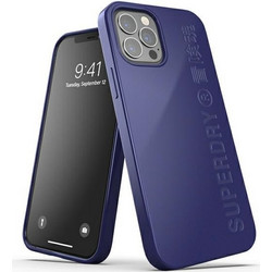 SUPERDRY Snap Iphone 12/12 Pro Compostable granatowy/Navy - (42627)