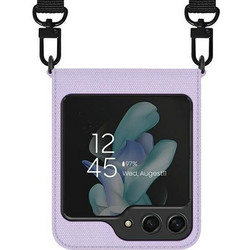 Araree Canvas Diary Case Sam Z Flip5 F731 Purple - (AR10-01778C)