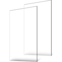 VEVOR Διπλό Πακέτο Ακρυλικών Φύλλων Plexiglass 24x48 ιντσών, Πάχος 1/8 ιντσών YJBL2448INCH0QWWWV0