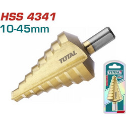 TOTAL Επαγγελματικό Τρυπάνι - Φρέζα Κωνικό 10-45mm TAC75104501