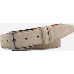 ΑΝΔΡΙΚΗ ZΩΝΗ ΔΕΡΜΑΤΙΝΗ STEFANO MARIO SUEDE BEIGE
