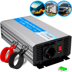 EXTRALINK OPIM-1500W | Car Voltage Converter | 12V, 1500W Modified Sine - (EX.31162)