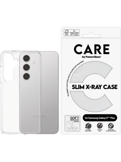 CARE by PanzerGlass - Fashionable Case Transparent X-Ray Soft Basic Samsung Galaxy S 2025 Plus