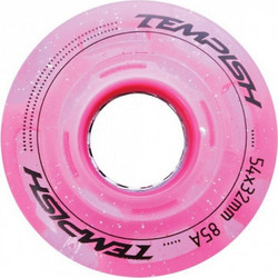 ΡΟΔΑΚΙΑ QUAD SKATE TEMPISH FLASHING PINK 58X32 85A SET