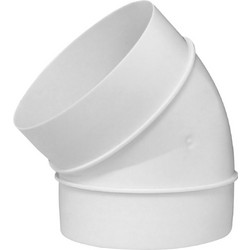 Europlast AL100-45 - Σύνδεσμος Αγωγών Πλαστικός, Γωνιακός 45 Φ100mm