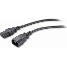 APC IEC C19 - Schuko Cable 2.5m Μαύρο (AP9875)