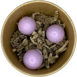 Etheleo Lavender Wax Melts, Μικρά Κομμάτια Φυτικού Κεριού Σόγιας Εμπλουτισμένα με Άρωμα Λεβάντας 3 τμχ