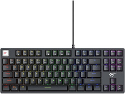 Havit KB890L Μηχανικό Gaming Πληκτρολόγιο TenKeyLess RGB Black