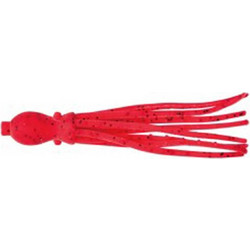 Nikko Octopus Τεχνητό Δόλωμα Σιλικονάκι 8.93cm UV Red