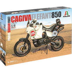 Italeri Cagiva Elefant 850 Paris-Dakar 1987 Συναρμολογούμενο Πλαστικό Μοντέλο Μηχανής 1:9