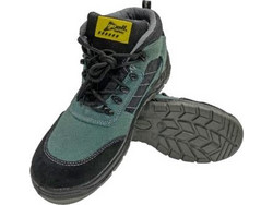 Goall Trekking Μποτάκια Ασφαλείας S1 Μαύρα Γκρι