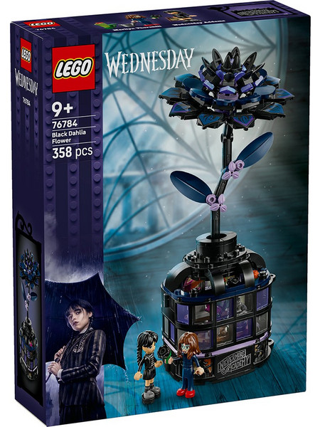 Lego Wednesday Black Dahlia Flower για 9+ Ετών 76784