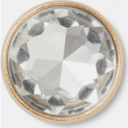 CROCS ΑΞΕΣΟΥΑΡ CHARM'S CLEAR CIRCLE GEM E69452, ΧΡΥΣΟ, UNISEX