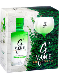 G'VINE FLORAISON GIFT BOX WITH GLASS 700ML