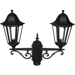 Φανάρι Πλατείας Κολώνας Γκρι 2xE27 Φ60 IP54 ACA - HI8002GDS