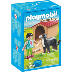 Playmobil Country Παιδάκι με Σκύλο για 4+ Ετών 70136