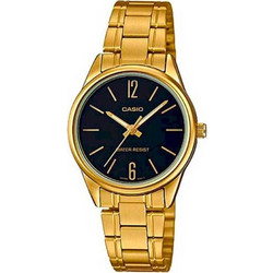 Casio Γυναικείο Ρολόι με Χρυσό Μεταλλικό Μπρασελέ LTP-V005G-1BU