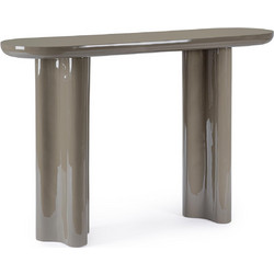 Bizzotto Otilia Κονσόλα Mdf Γκρι-Καφέ 120x35x80