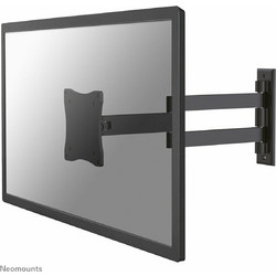 Neomounts FPMA-W830BLACK Βάση Τηλεόρασης Τοίχου Περιστρεφόμενη με Βραχίονα 10"-27"