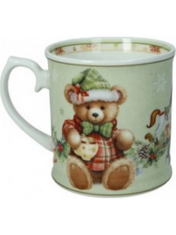 Coccole Green Porcelain Mug Κούπα Πορσελάνης Πράσινη
