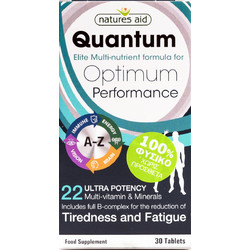 Natures Aid Quantum Optimum Performance 30 Ταμπλέτες