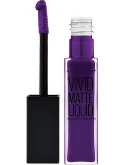 Maybelline Vivid Matte 43 Vivid Violet Long Lasting Liquid Κραγιόν 8ml