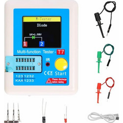 Multifunctional TFT Transistor Tester with Full Colour Graphic Display