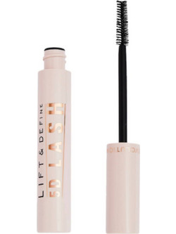 Makeup Revolution Lift & Define 5D Lash Black Mascara για Όγκο & Μήκος 14ml