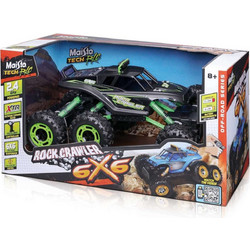 Maisto Tech New Version Rock Crawler Τηλεκατευθυνόμενο Τζιπ Off Road 4WD Μαύρο 82745